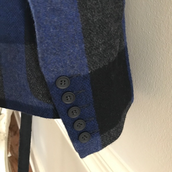 L’Autre Chose wool blend buffalo check blazer 2 - Picture 5 of 7
